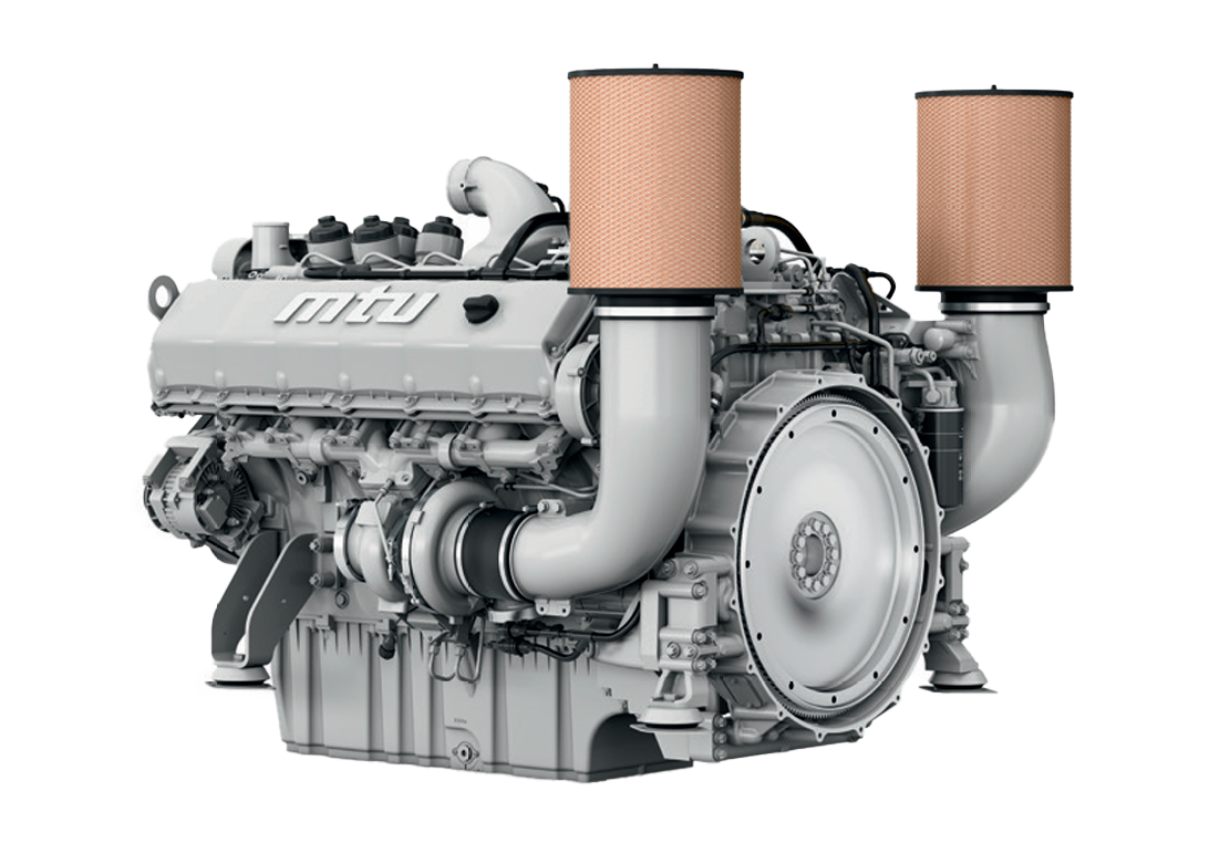 Дизельный двигатель MTU 12V 1600 G80F