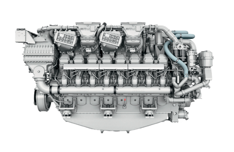 Дизельный двигатель MTU 12V 1163 M94