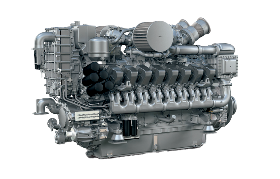 Дизельный двигатель MTU 16V 16V 4000 M54
