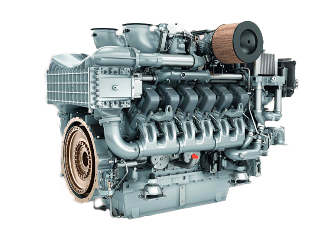Дизельный двигатель MTU 12V 2000 C12